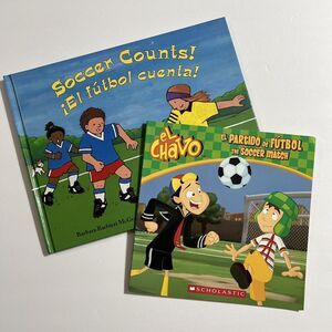 El Chavo El Partido de Futbol Y El Futbol Cuenta Childrens Books in Eng Span